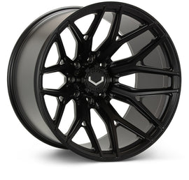 Vossen VFX-03 24x14 - 8x170 - ET75 - Mega Deep - 125.1 - Satin Black Wheel