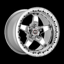 Load image into Gallery viewer, Weld S71 15x10 / 5x4.75 BP / 7.5in. BS Polished Wheel - Polished Single Beadlock MT