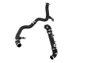 AFE 19-22 Hyundai Veloster N BladeRunner Aluminum Hot & Cold Charge Pipe Kit - Black