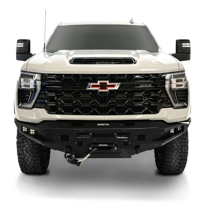 Westin 2024+ Chevrolet Silverado 2500/3500 Pro-Series Front Bumper - Textured Black