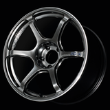 Advan RG-4 17x8.0 / +48 Offset / 5x100 / 63mm Bore / Racing Hyper Black and Ring
