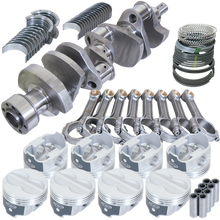 Load image into Gallery viewer, Eagle Chevy 350 1Pc 3.750in Int Balance Crank 5.700in I-Beam Rods 4.030in Pistons Rotating Assembly