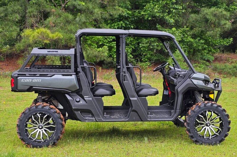 Seizmik 15-24 Can-Am HD7-10 Defender/Polaris 570-1000 Ranger XP/Crew Bed Rack Half Height