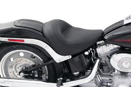 Mustang 06-17 Harley Softail Wide Tire (200mm) Wide Touring Solo Seat - Black