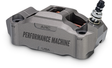 Load image into Gallery viewer, Performance Machine 125 x 4 Race Series Radial Mount Caliper with ARC - Left - Gunmetal Grey