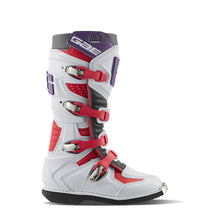 Load image into Gallery viewer, Gaerne GXJ Boot White/Red/Purple Size Youth - 7