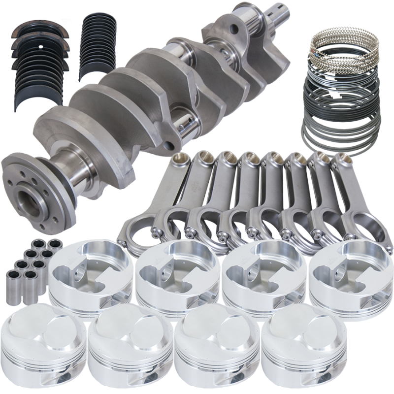 Eagle Chevy 502 4.250in Counterweight Crank 6.535in H-Beam 46cc 4.560in Pistons Rotating Assembly