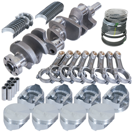 Eagle Ford 289/302 3.400in Crank 5.400in I-Beam Rods -5cc Flat Top 4.000in Pistons Rotating Assembly