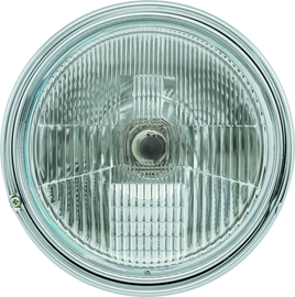 BikeMaster 7in Headlight Side Mount - Black