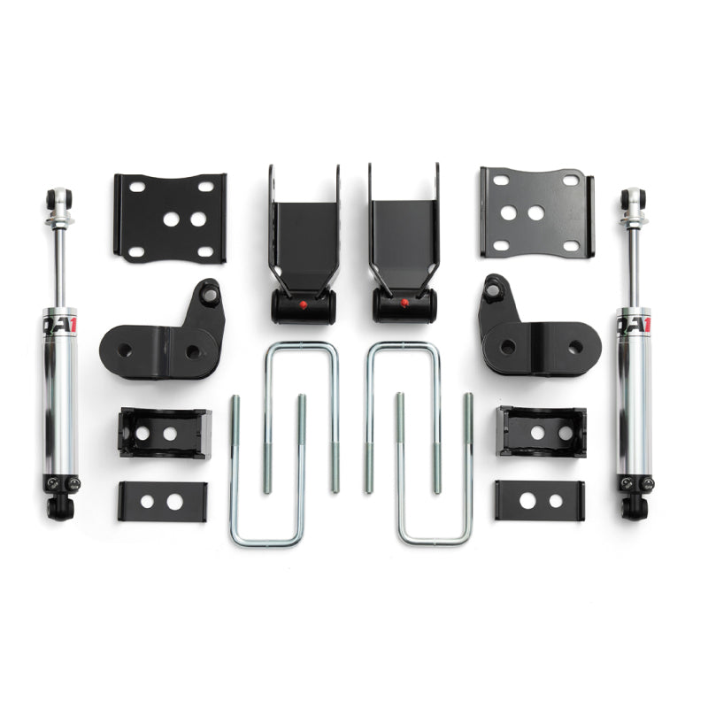 QA1 21-25 Ford F150 Dual Adjustable Rear Lowering Kit (3.5in-5.5in)