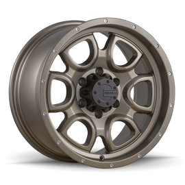 Mamba M19 18x9 5x127 ET6 Bronze w/ Drill Holes