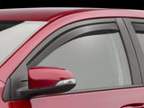 WeatherTech 14-19 Toyota Corolla (Incl. iM) Front&Rear Side Window Deflectors - Dark Smoke
