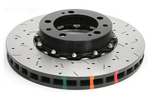 Load image into Gallery viewer, DBA 95-97 Porsche 911 Carrera Front T3 5000 Series Uni-Directional Slotted Rotor w/ Black Hat