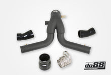 Load image into Gallery viewer, do88 13-15 Porsche 911 Turbo/Turbo S (991.1) Y-Pipe for OEM Intercooler - Black