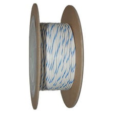 Load image into Gallery viewer, NAMZ OEM Color Primary Wire 100ft. Spool 20g - White/Blue Stripe