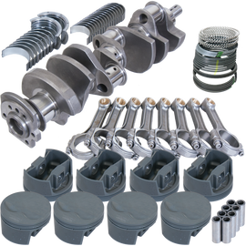 Eagle Chevy 400 3.750in Crank 5.700in I-Beam Rods -5cc Flat Top 4.125in Pistons Rotating Assembly