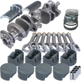 Eagle Chevy 400 3.750in Crank 5.700in I-Beam Rods -5cc Flat Top 4.125in Pistons Rotating Assembly