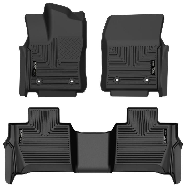 Husky Liners 23-24 Toyota Sequoia X-Act Contour Black 2nd Seat Floor Liner