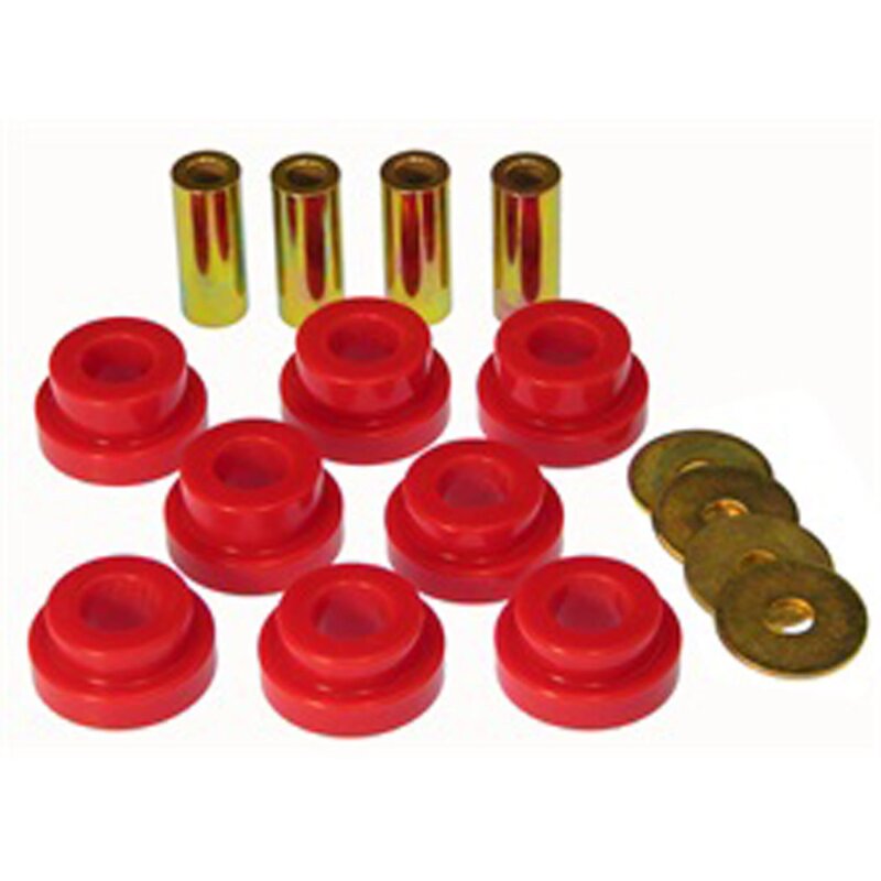 Prothane Chevy Silverado Front Diff Carrier/Support Bushings - Red