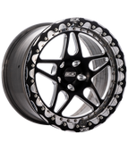 Belak 18x8.5 / 5.75in BS / 5x112mm BP / Highpad / Series 3 - Shallow Billet Single Beadlock Wheel