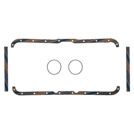 Fel-Pro OS 915 C Engine Oil Pan Gasket Set Blue Stripe cork-rubber