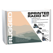 Load image into Gallery viewer, Rugged Radios Mercedes Sprinter Van Two-Way GMRS Mobile Radio Kit 25 Watt - GMR25 Waterproof