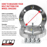 EPI 4/156 Wheel Spacer 2 in. 12 mm.