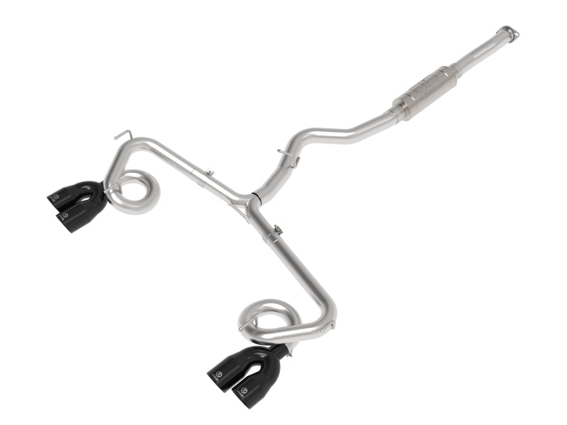 aFe Subaru WRX/STi 15-21 H4-2.0/2.5L Takeda 3in to 2-1/2in Stainless Cat-Back Exhaust w/ Black Tip