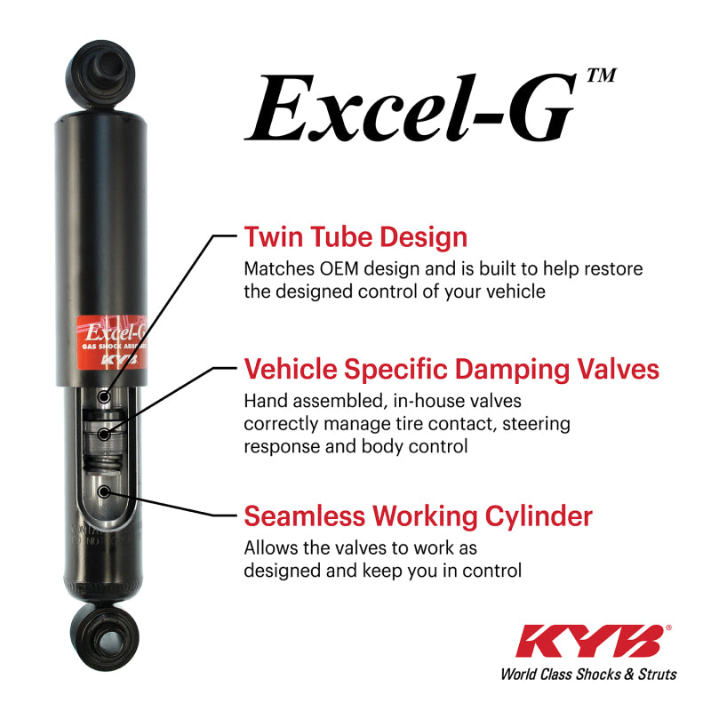 KYB 13-14 Subaru Legacy AWD Excel-G Gas Strut - Front Left