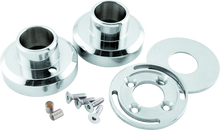 Load image into Gallery viewer, Bikers Choice Polished Stainless Steel Hidden External Fork Stop Kit Custom