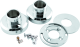 Bikers Choice Polished Stainless Steel Hidden External Fork Stop Kit Custom