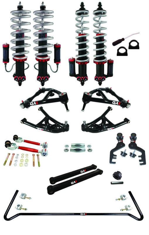 QA1 73-77 GM A-Body Level 3 Drag Kit 2.0 w/ Shocks