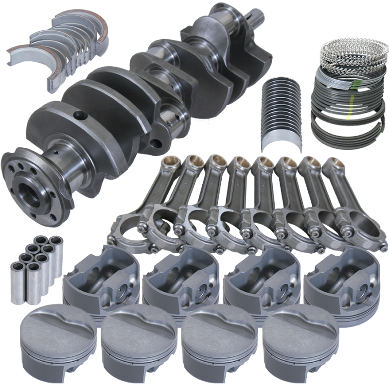 Eagle Pontiac 400 4.250in Crank 6.800in I-Beam Rods -6cc Flat Top 4.155in Pistons Rotating Assembly