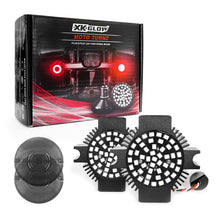 Load image into Gallery viewer, XK Glow Motorcycle Rear LED Turn Signal Kit - Flat Style Smoked Lenses