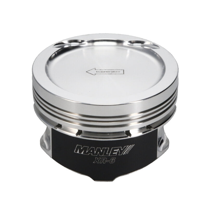 Manley Nissan SR20DE Piston Set - 86.00mm Bore 1.260in CH, -12.00 CC