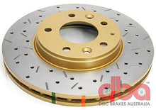 Load image into Gallery viewer, DBA 03-05 Mazda 6 Front 4000 Series Drilled &amp; Slotted Rotor