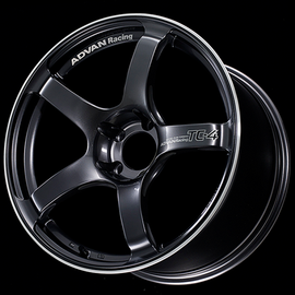 Advan TC4 16x7.5 / +32 Offset / 4x98 / 58mm Bore / Racing Gunmetallic and Ring