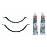 Fel-Pro Kia Rio OS 30768 Engine Oil Pan Gasket Set RTV Black Silicone w/ Rubber End Seals