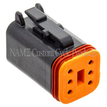 Load image into Gallery viewer, NAMZ Deutsch DT Series 6-Wire Plug &amp; Wedgelock - Black (Repl. HD 72116-94BK)