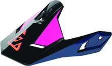 Load image into Gallery viewer, Answer AR1 Vendetta Visor Youth - Dark Blue/Rhodamine/Orange