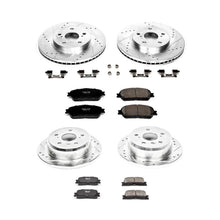 Load image into Gallery viewer, Power Stop 05-06 Toyota Camry Front and Rear Z23 Evolution Brake Kit