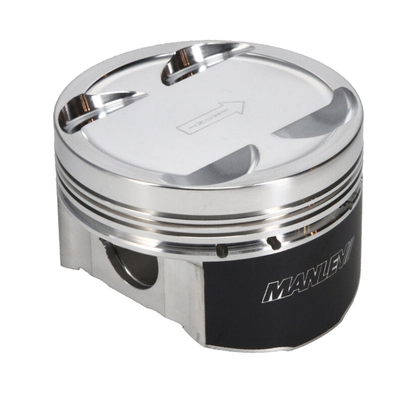 Manley Mitsubishi 2.0L 4B11T Piston Set - 86.00mm Bore 1.155in CH, -3.50 CC