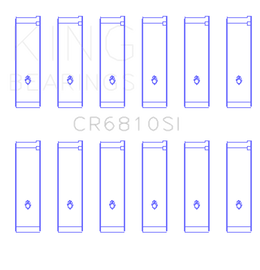 King Engine Bearings Chrysler 215 (Size +0.50mm) Connecting Rod Bearing Set