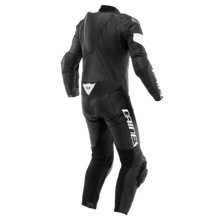 Load image into Gallery viewer, Dainese Tosa 1PC Leather Suit Perforated Black/Black/White Size - 50