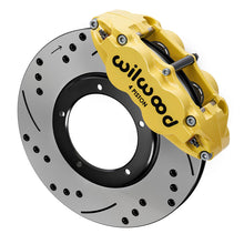 Load image into Gallery viewer, Wilwood 69-83 Porsche 911 Front Superlite Brake Kit 3.5in MT Drilled &amp; Slotted - Yellow