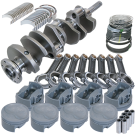 Eagle Ford FE 4.250in Crank 6.700in I-Beam Rods -20cc Inv Dome 4.280in Pistons Rotating Assembly