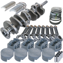Load image into Gallery viewer, Eagle Ford FE 4.250in Crank 6.700in I-Beam Rods -18cc Inv Dome 4.090in Pistons Rotating Assembly