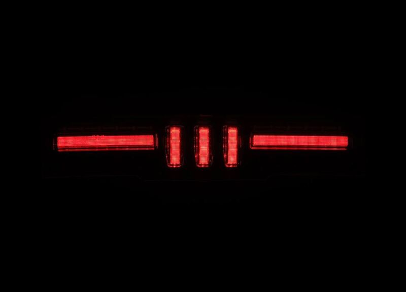 AlphaRex 21-24 Toyota GR86 / 21-24 Subaru BRZ NOVA-Series Prismatic LED Fourth Brake Light Blk Smoke