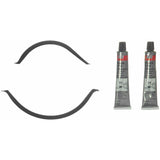 Fel-Pro Nissan Xterra Engine Oil Pan Gasket Set RTV Black Silicone w/ Rubber End Seals