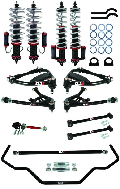 QA1 65-68 GM B-Body Level 3 Drag Kit 2.0 w/ Shocks